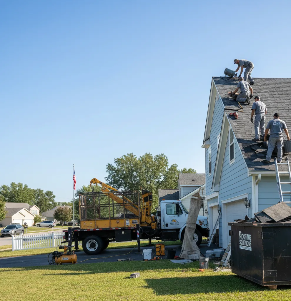 Commercial Roof Repair in Lovington, IL